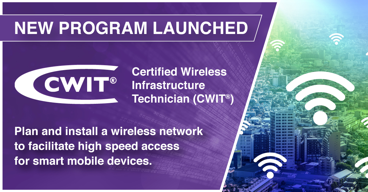 Certified Wireless Infrastructure Technician program